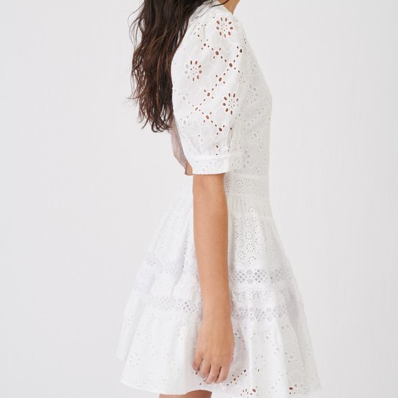 Maje Rayenette Lace Embroidered Dress - Picture 4 of 4
